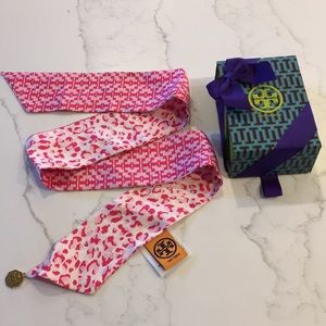 Tory Burch Silk Head Scarf